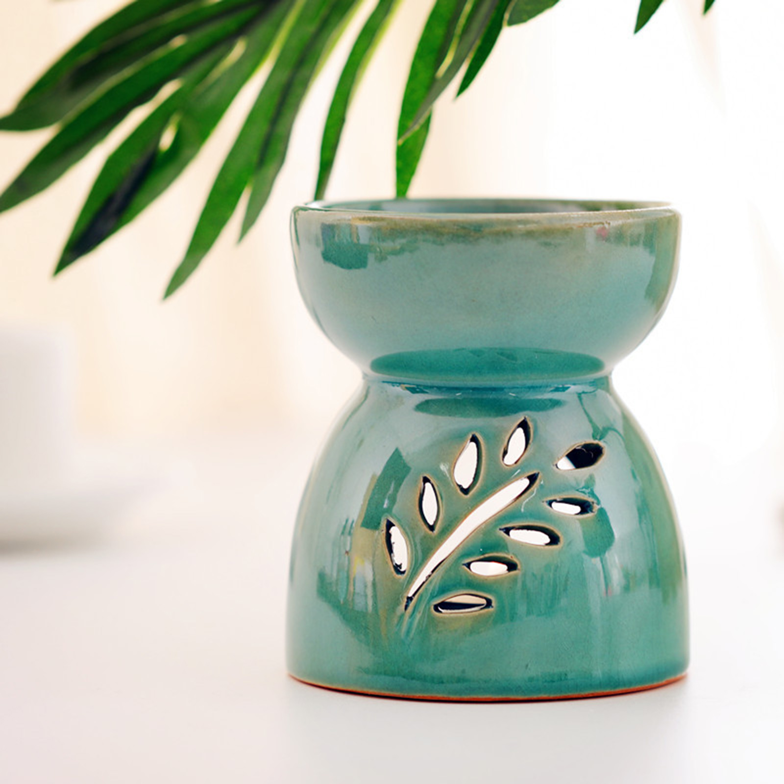 Home Fragrance Oils For Oil Burners - セラミックエッセンシャルオイルバーナー,ティーライトホルダー,家庭用フレグランス,リビングルームとベッドルームの装飾