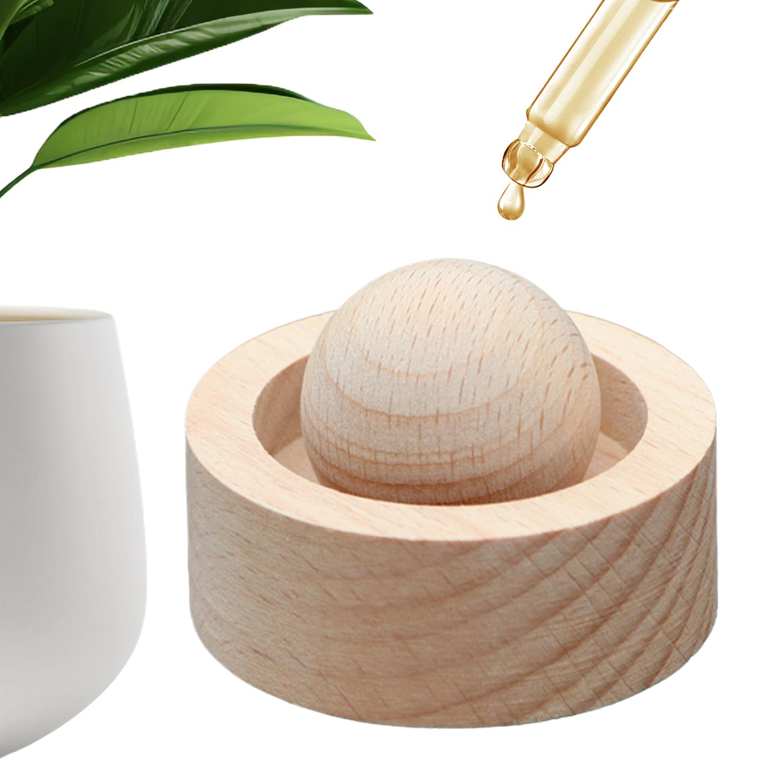 Home Fragrance Homemade - 車用エッセンシャルオイルディフューザー天然木製ミニかわいいフレグランスディフューザー適切な空気浄化テーブル装飾