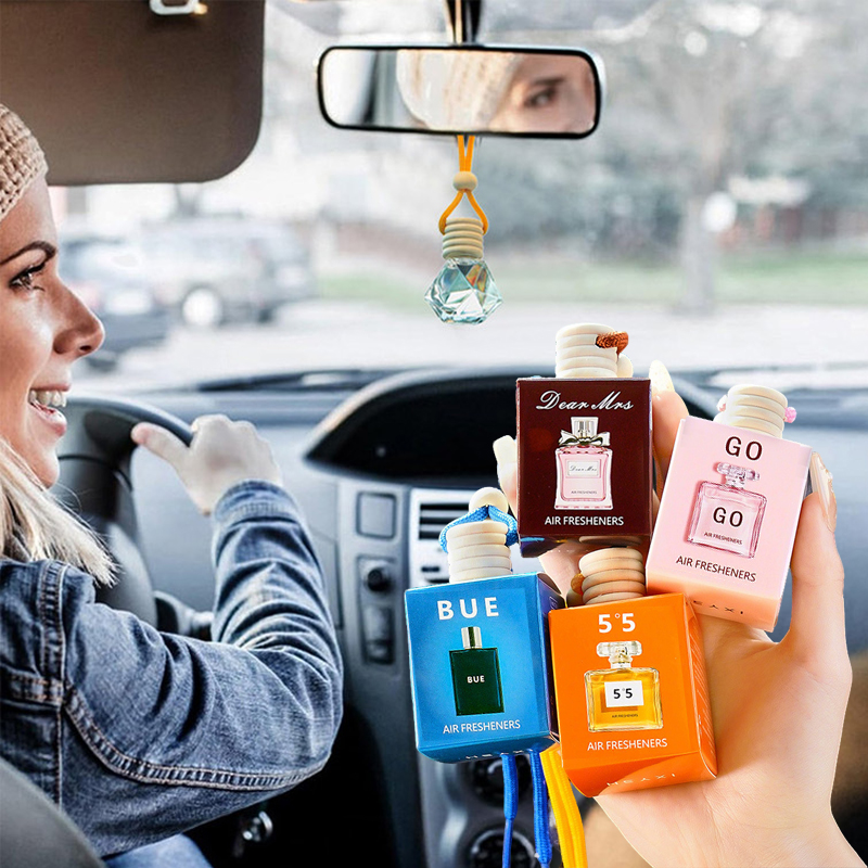 Home Fragrance No 4 - ロード用アロマセラピースティック4本、新鮮な空気、長持ちする香り、車、家、オフィスなどのシーンに適しています。