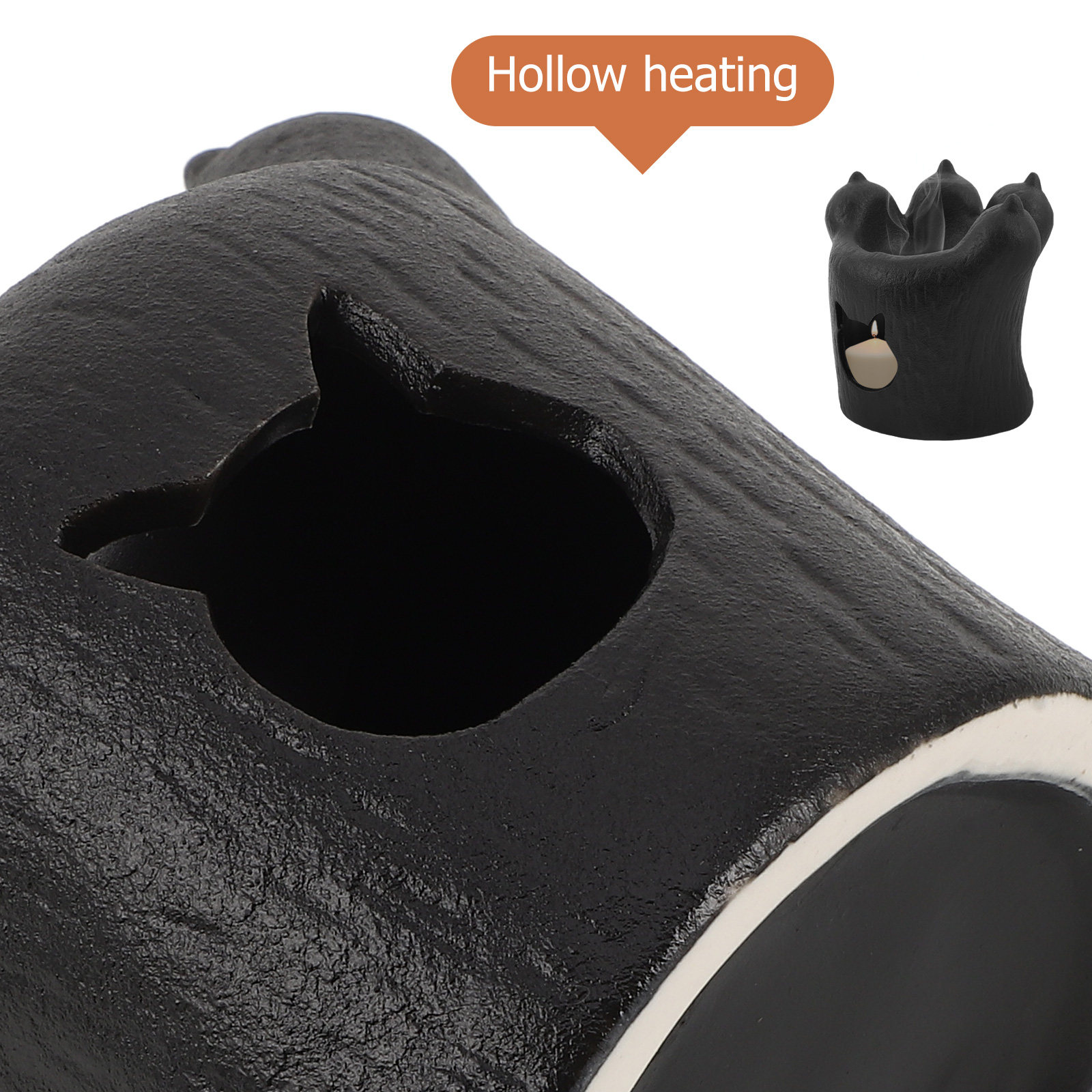 猫の足型セラミックアロマセラピーオイルウォーマー、エッセンシ - Wax Melt Burner のレビューと価格