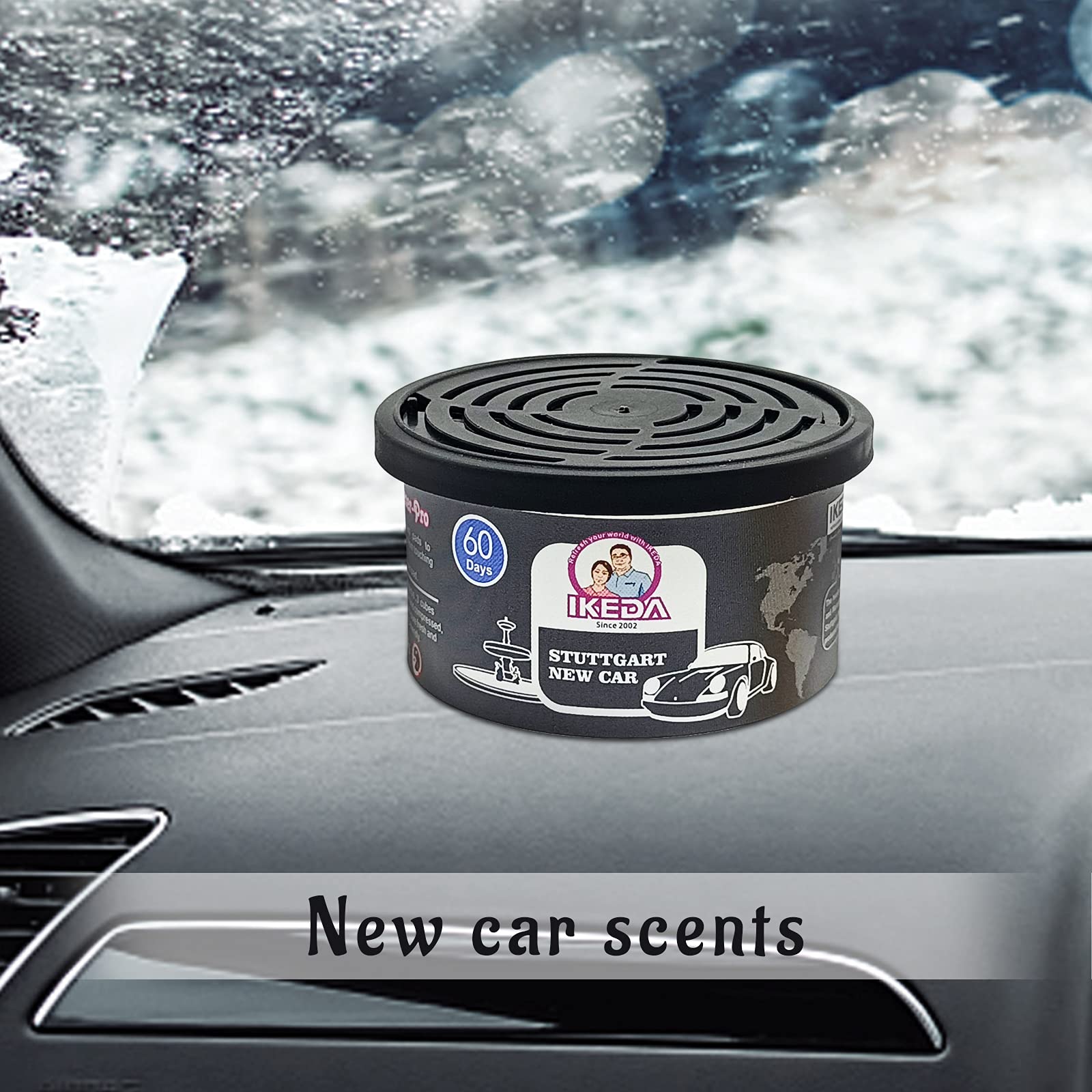 車用芳香剤：レモンの香り |   オーガニック缶 |   消 - Home Fragrance No 4 のレビューと価格