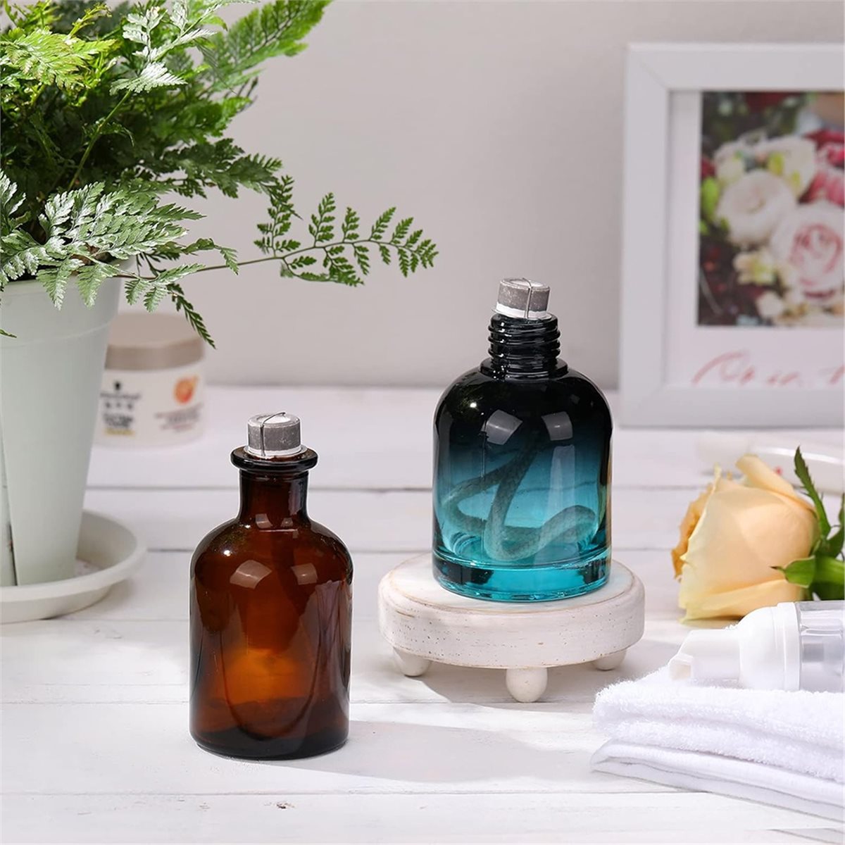 オイルランプ芯交換用、6.3インチエアコントロール触媒バーナ - Home Fragrance Oils For Oil Burners のレビューと価格