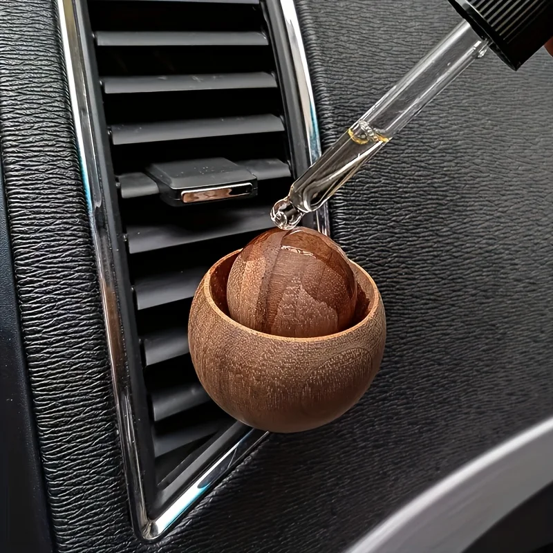 車＆家庭用エッセンシャルオイルディフューザー - 木製ミニキ - Home Fragrance Homemade のレビューと価格
