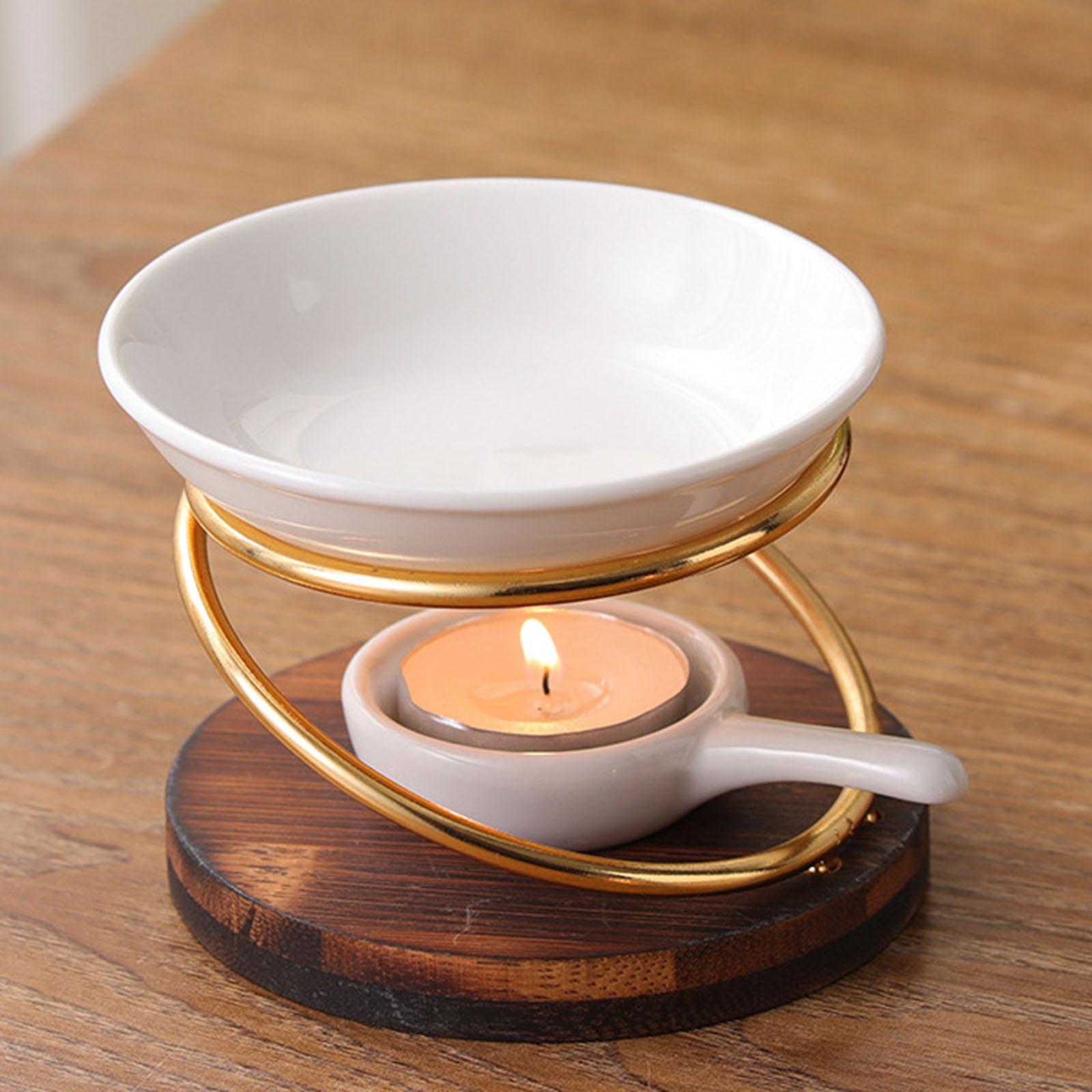 キャンドルスプーン付きアロマオイルバーナー,ワックス香炉,オ - Wax Melt Burner のレビューと価格
