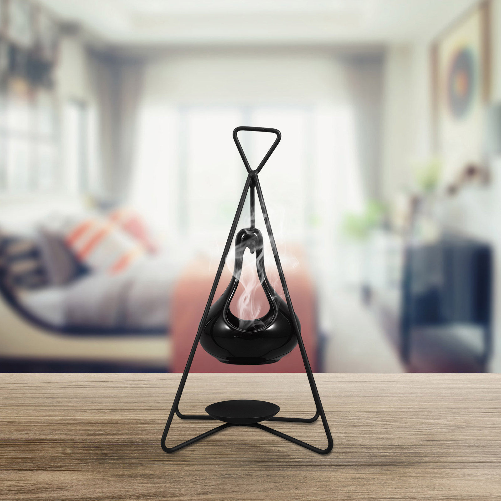 アロマワックスバーナー1セット、鉄製セラミック製エッセンシャ - Home Fragrance Oils For Oil Burners のレビューと価格