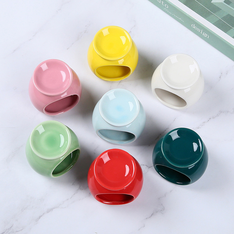 磁器アロマバーナーエッセンシャルオイル Furance ミニ - Home Fragrance Oils For Oil Burners のレビューと価格
