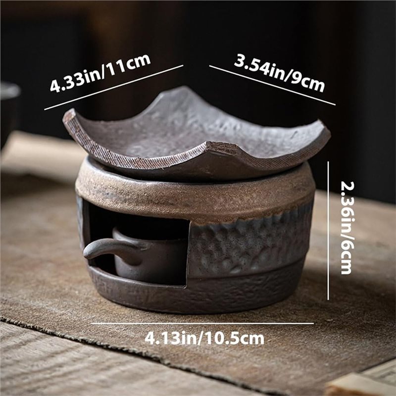 A03F- アロマセラピーストーブ、ティーライトホルダー付き - Wax Melt Burner のレビューと価格